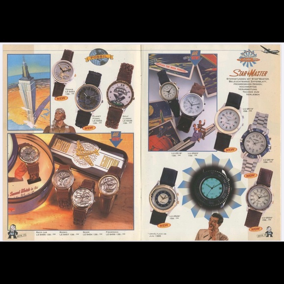 1990’S TENNIS FOSSIL LE-9453 - Picture 2 of 5